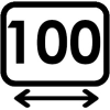 100 cm