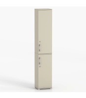 Szafa z półkami 189 cm 2D Regał z drzwiami. 30 - 50 cm