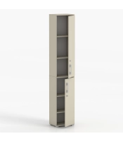 Szafa z półkami 189 cm 2D Regał z drzwiami. 30 - 50 cm