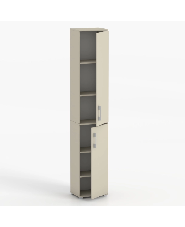 Szafa z półkami 189 cm 2D Regał z drzwiami. 30 - 50 cm