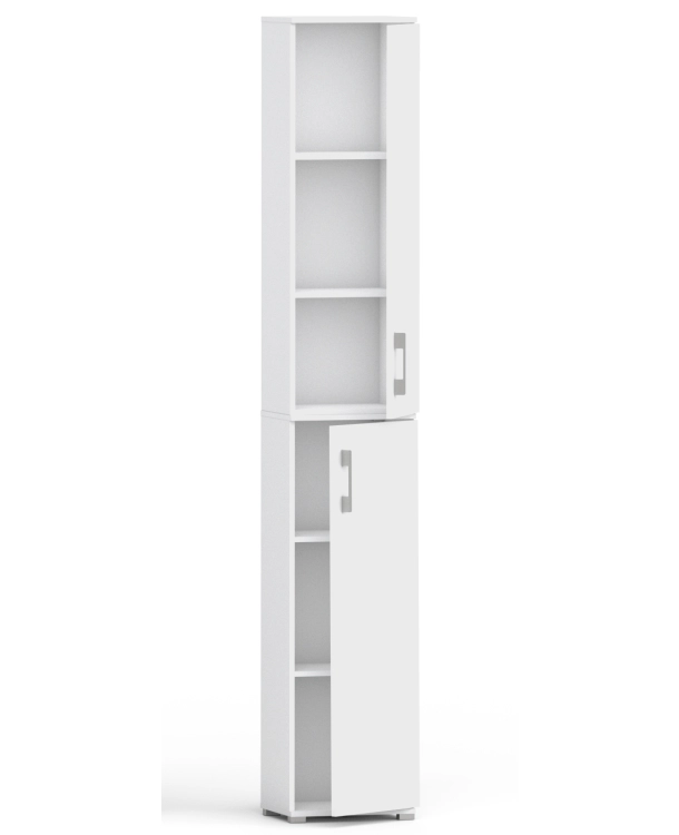 Szafa biurowa Pola 215 - 2D 30 cm biała.