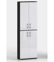 Szafa biurowa Pola 215 - 4D 60cm w kolorze czarnym