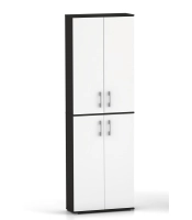 Szafa biurowa Pola 215 - 4D 60cm w kolorze czarnym