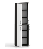 Szafa biurowa Pola 215 - 4D 60cm w kolorze czarnym