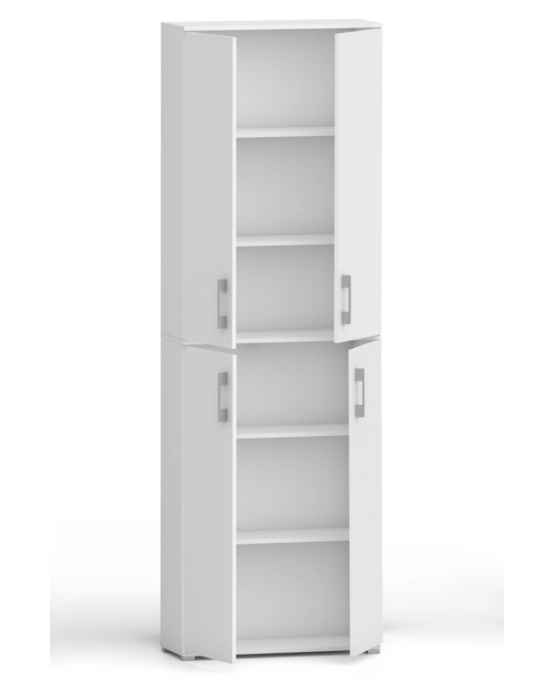 Szafa biurowa Pola 215 - 4D 60cm biała.
