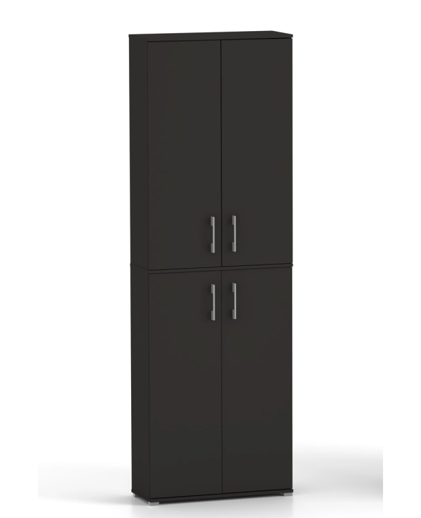 Szafa biurowa Pola 215 - 4D 60cm w kolorze czarnym