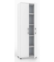 Regał Szafa aktowa G 60 2d biała / szara 60 cm