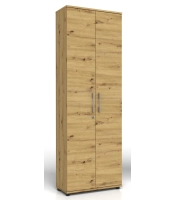 Regał Szafa G 60 2d Dąb ARTISAN z zamkiem rodo