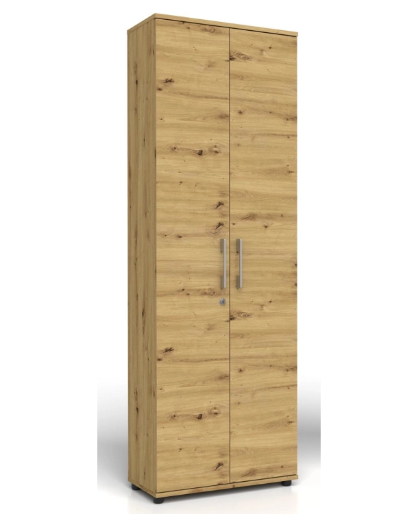 Regał Szafa G 60 2d Dąb ARTISAN z zamkiem rodo