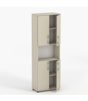 Regał z zamkiem kaszmir czesciowo otwarty