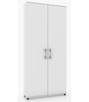 Szafa biurowa regał G 80 2d biała 80 cm, 5 półek
