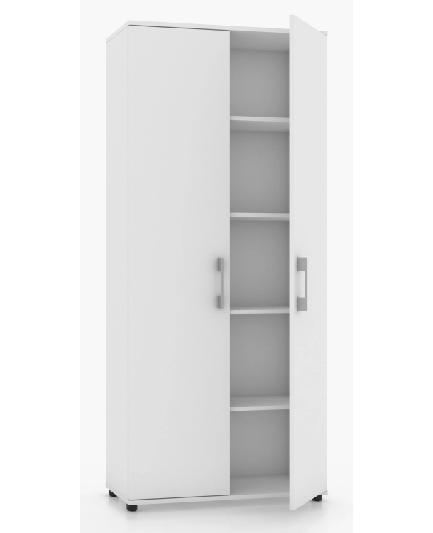 Szafa biurowa regał G 80 2d biała 80 cm, 5 półek