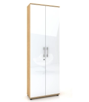Szafa biurowa G 80 2d HIKORA Naturalna 80 cm zamykana na klucz
