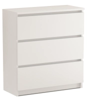 Komoda RICO 3S biała 70 cm