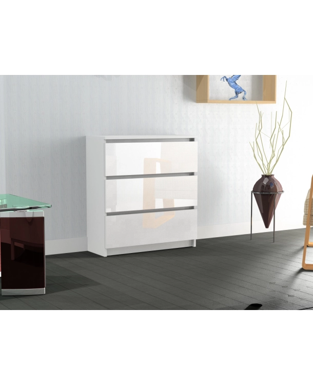 Komoda RICO 3s WYSOKI POŁYSK 60 cm AKRYL