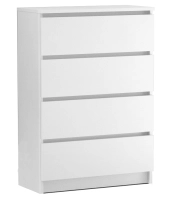 Komoda RICO 4S biała 70 cm