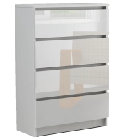 Komoda RICO 4s WYSOKI POŁYSK 70 cm AKRYL