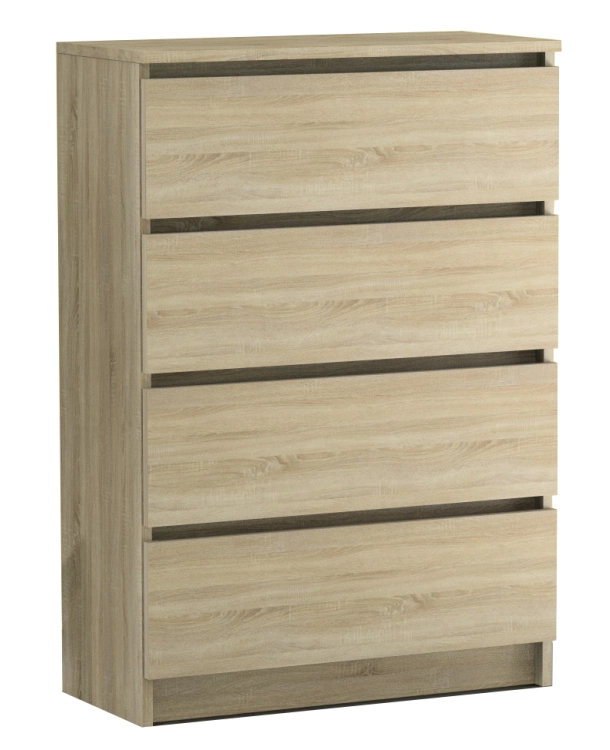 Komoda RICO 4S Sonoma 80 cm