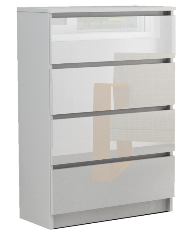 Komoda RICO 4s WYSOKI POŁYSK 70 cm AKRYL