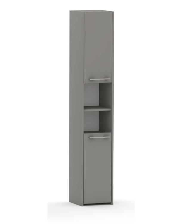 Słupek łazienkowy LUNA 30 cm 2D szary