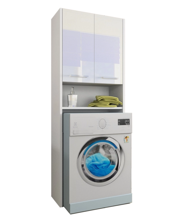 Szafka nad pralke LUNA 64 cm  POŁYSK AKRYL