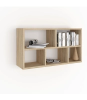 Połka wisząca 4P dąb sonoma 80x50x20 cm - pozioma lub pionowa