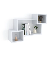 Połka wisząca 3Z biała 80x57x20 cm - pozioma lub pionowa