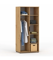 Szafa ubraniowa z drążkiem LIGO 1D 182 cm. do biura. 80-100 cm. rożne kolory