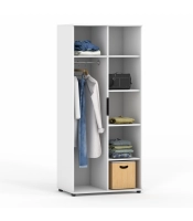 Szafa ubraniowa z drążkiem LIGO 1D 182 cm. do biura. 80-100 cm. rożne kolory