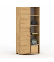 Szafa ubraniowa z drążkiem LIGO 1D 182 cm. do biura. 80-100 cm. rożne kolory
