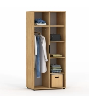 Szafa ubraniowa z drążkiem LIGO 1D 182 cm. do biura. 80-100 cm. rożne kolory