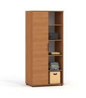 Szafa ubraniowa z drążkiem LIGO 1D 182 cm. do biura. 80-100 cm. rożne kolory