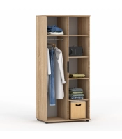 Szafa ubraniowa z drążkiem LIGO 1D 182 cm. do biura. 80-100 cm. rożne kolory