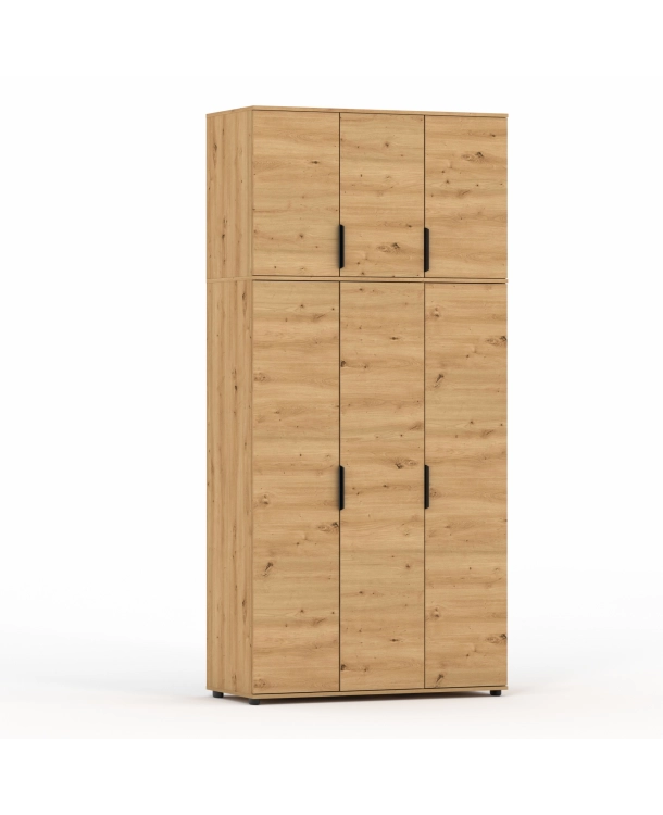 Szafa ubraniowa LIGO 3D 120 cm  drażek 230-260 cm na wymiar !